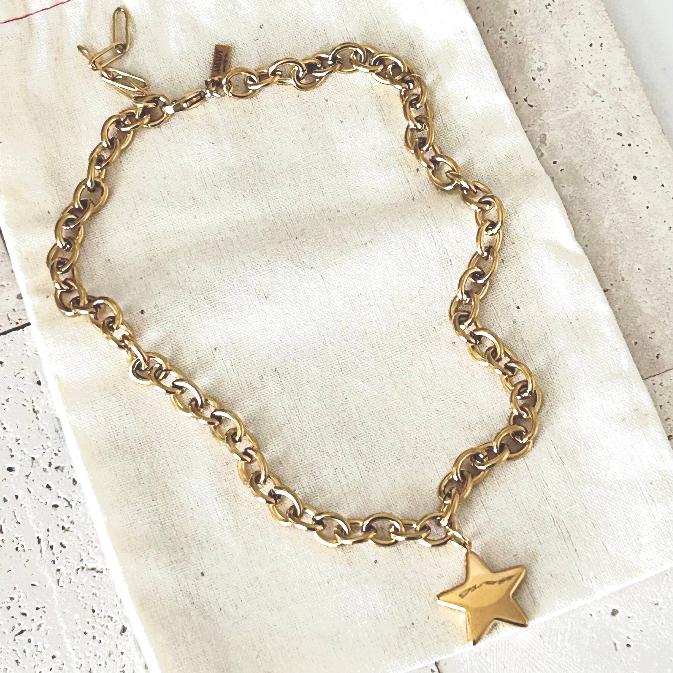 Star Necklace bold statement necklace