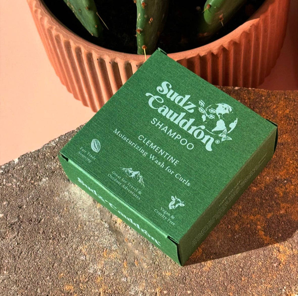 Moisturizing Wash for Curls, Clementine Solid Shampoo