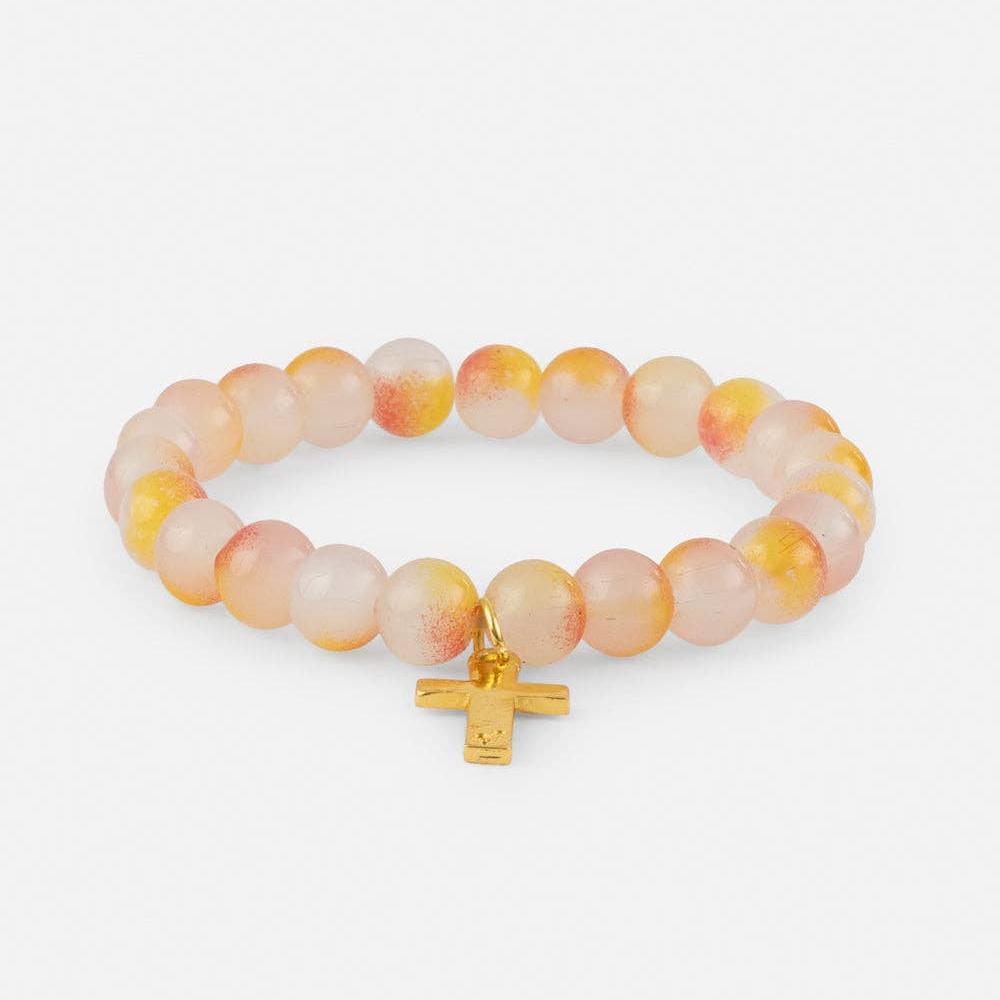 Cross Charm Bracelet