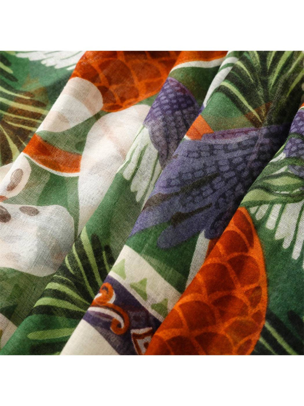 Scarvii - Tropical Botanical Illustration Lightweight Scarf