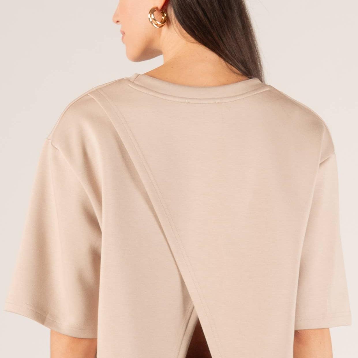 Butter Modal Overlap Back Top