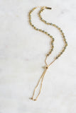 Cassidy Bolo 18K Gold Plated Necklace