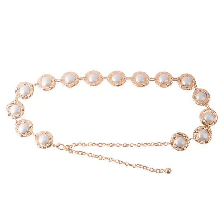 Princess of the Pearl Gold Chain Belt