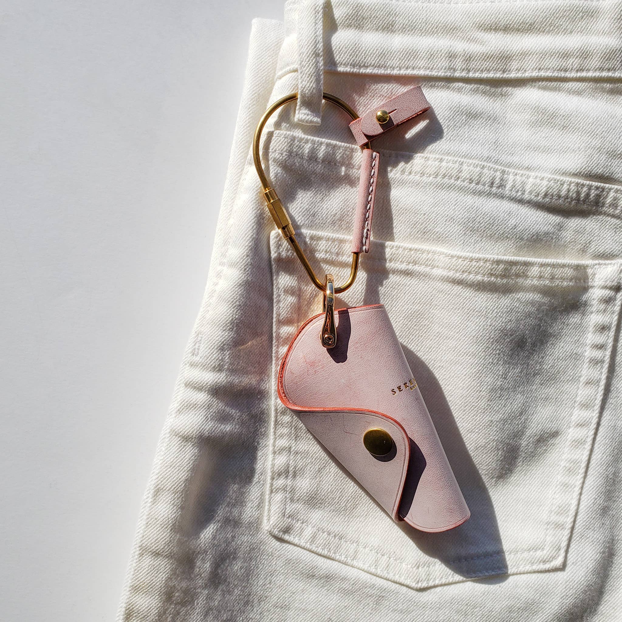 Brass Key Carabiner - “Pear"