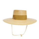 Estrid Straw Telescope Crown Hat