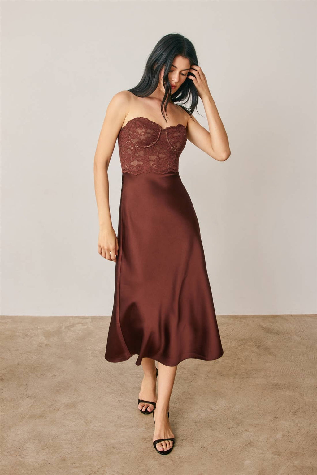 Corrine Laced Midi