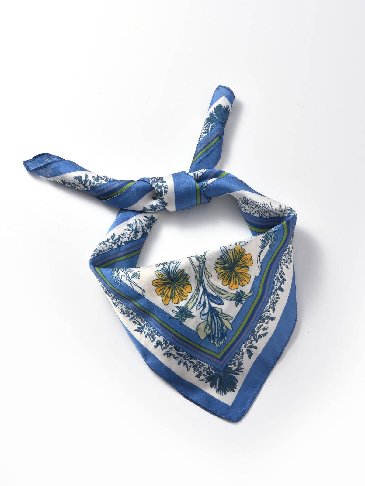 Dinah Botanical Square Scarf
