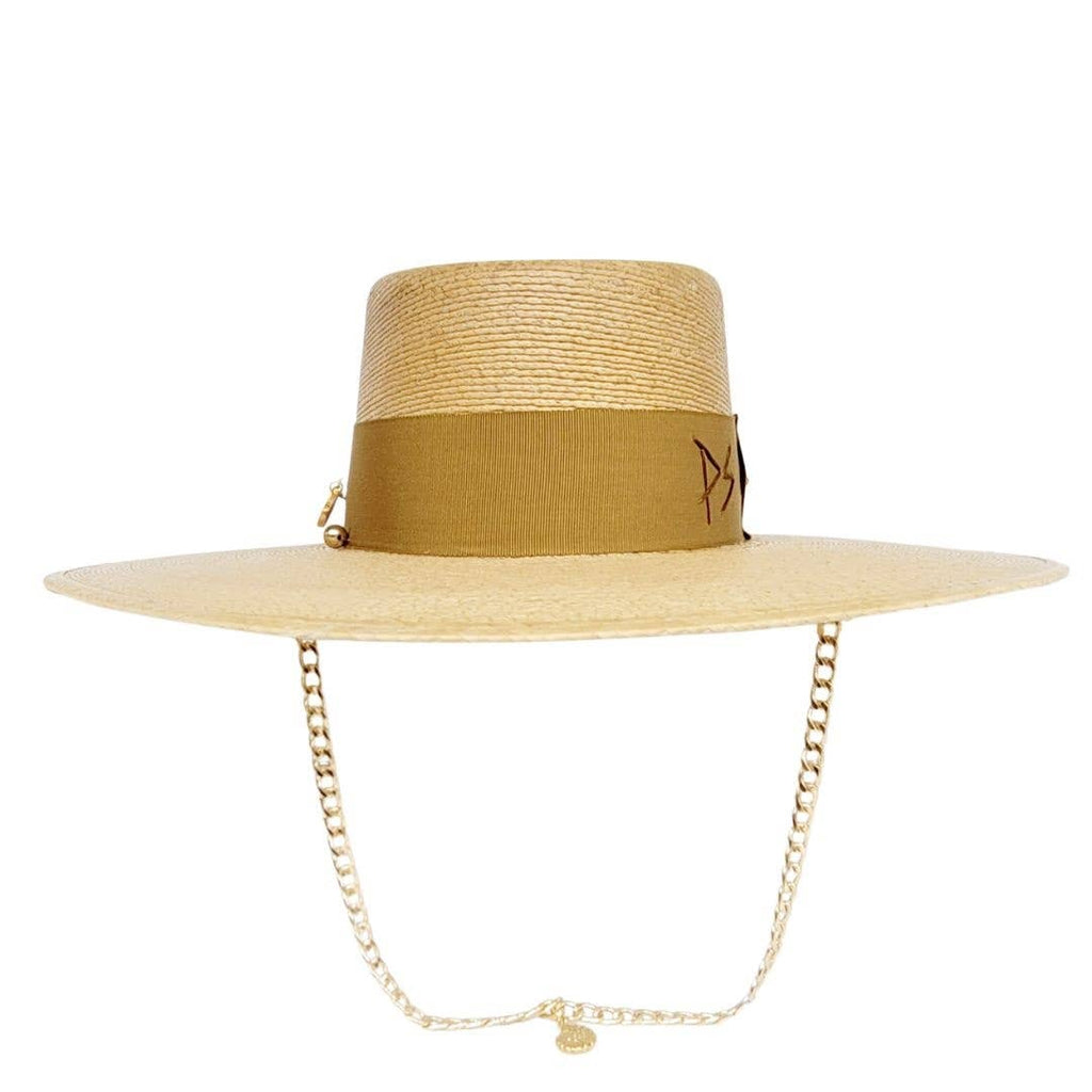 Estrid Straw Telescope Crown Hat