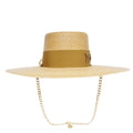 Estrid Straw Telescope Crown Hat