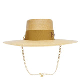 Estrid Straw Telescope Crown Hat