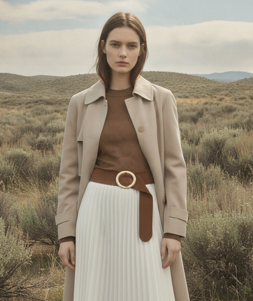 Sophia Suede Wrap Belt