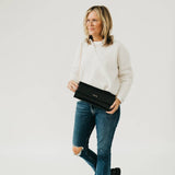 The Evening Metallic Clutch Crossbody Bag