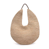 August Crescent Raffia Tote