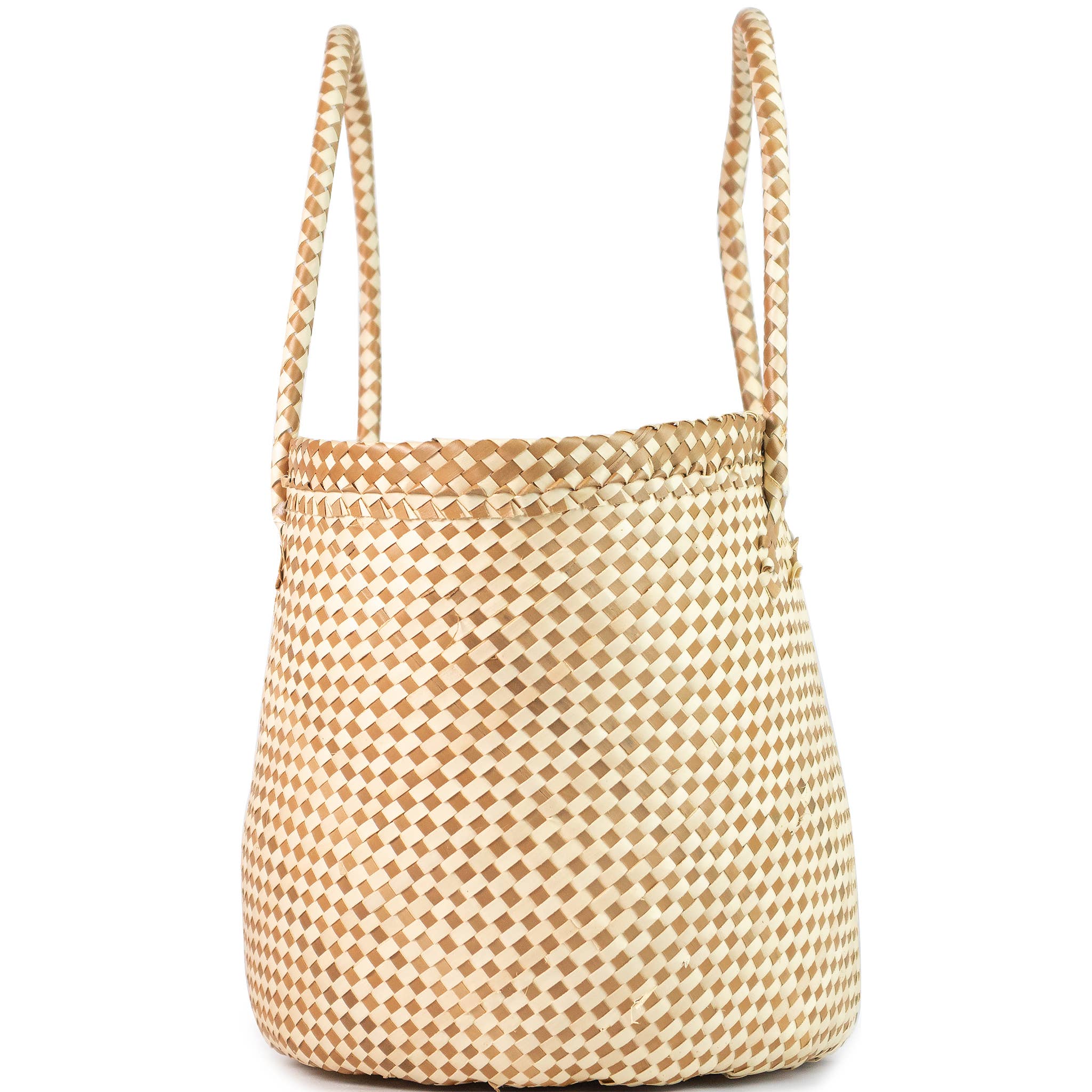 Mini French Market Basket Tote