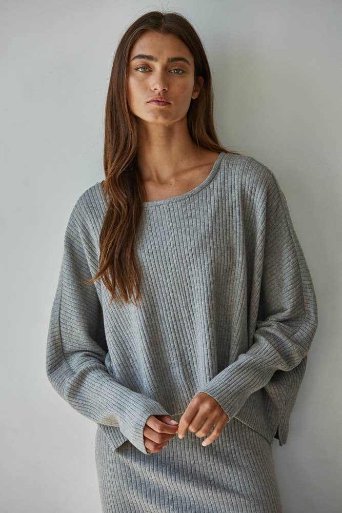 Delphine Ribbed Sweater