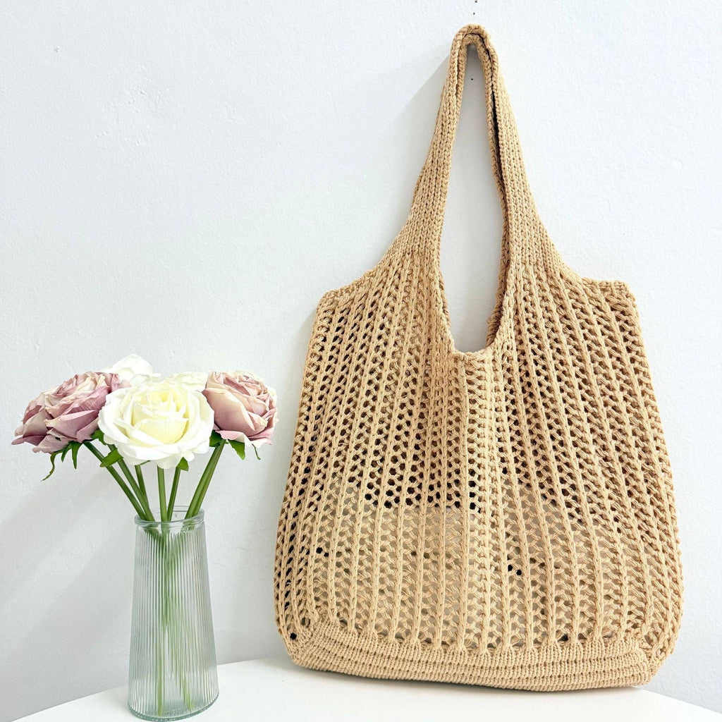 Large Crocheted Tote Bag