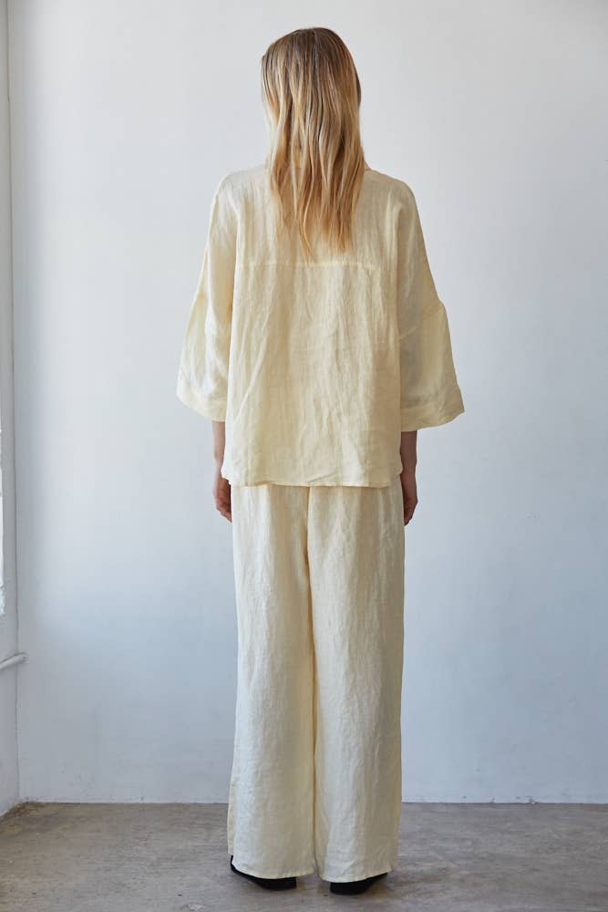 Linen Button Down Shirt