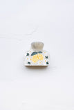 Lemon Tree in Bloom Hair Claw Clip