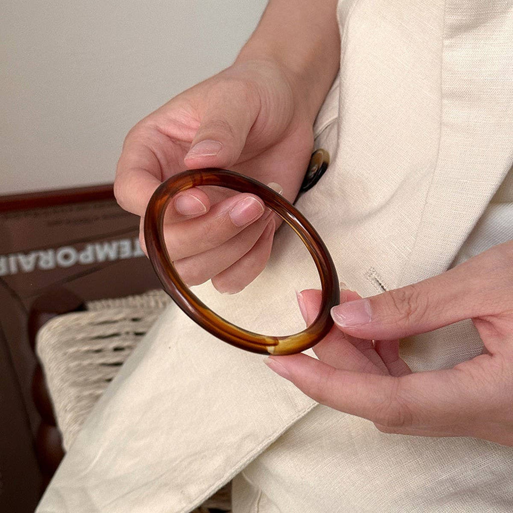 Acetate Bangle Vintage Stackable Bracelet_CWAHA08247