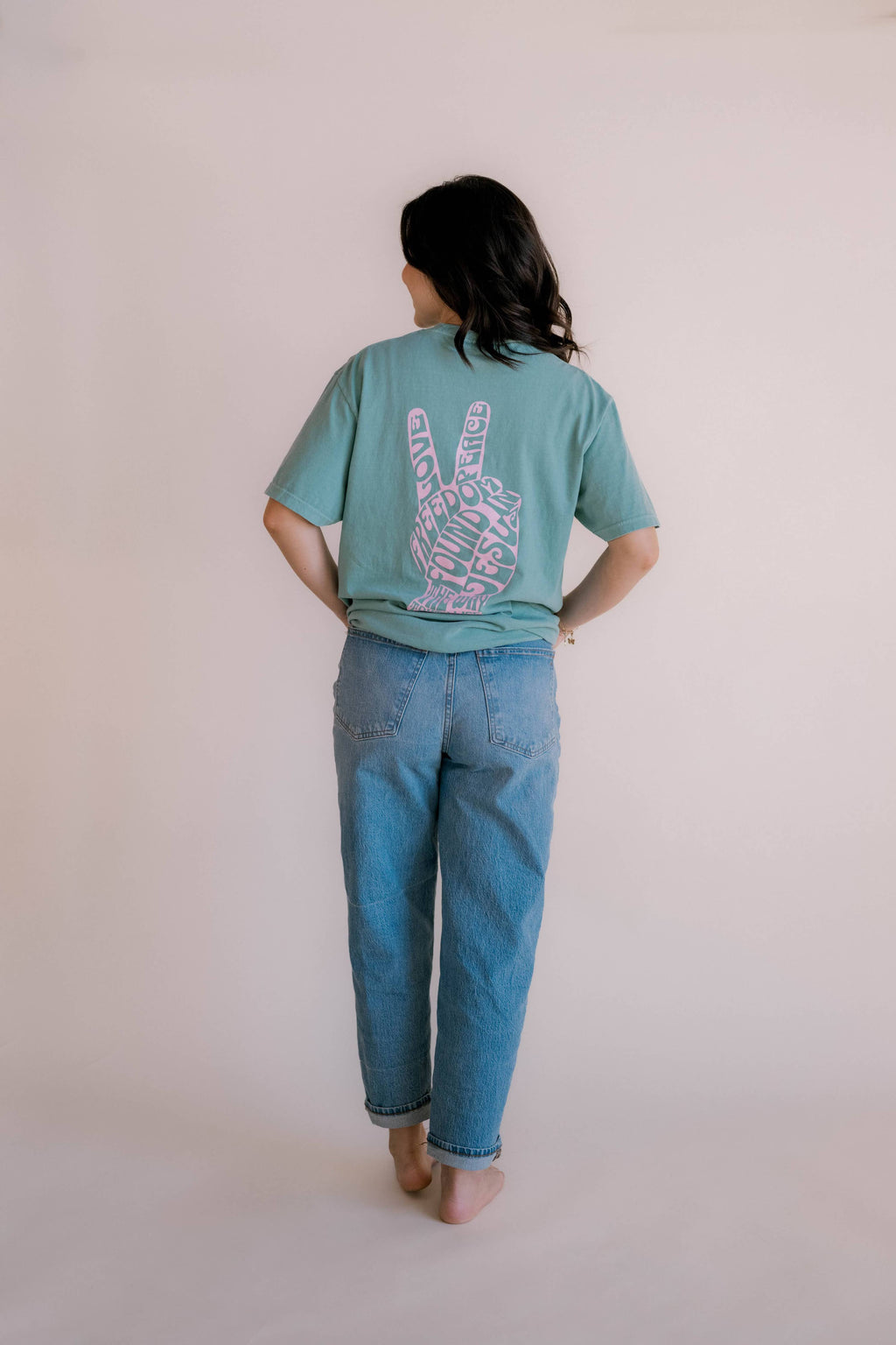 The Way Tee - Seafoam | Christian Tee 