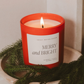Merry and Bright 15oz Soy Candle