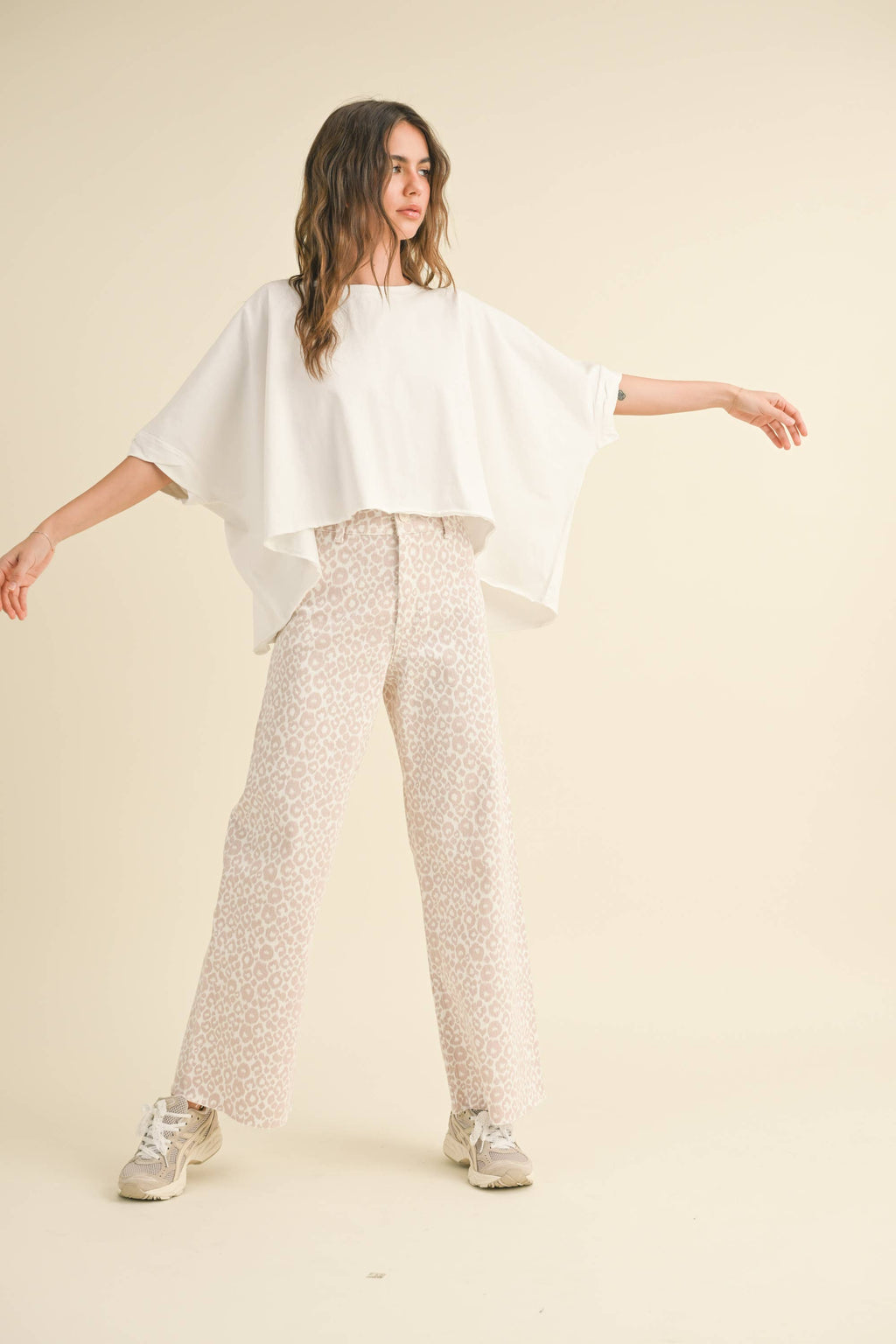 BYE AND WASH OVERSIZED TOP