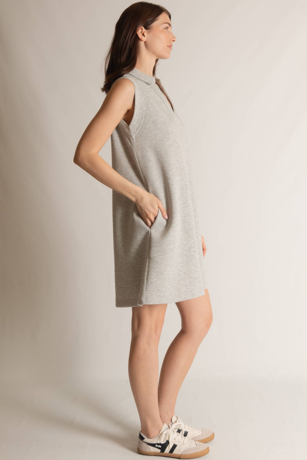 P. CILL Butter Modal Sleeveless Tennis Dress