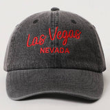 Custom Denim Embroidered Hat – Your City & State Design