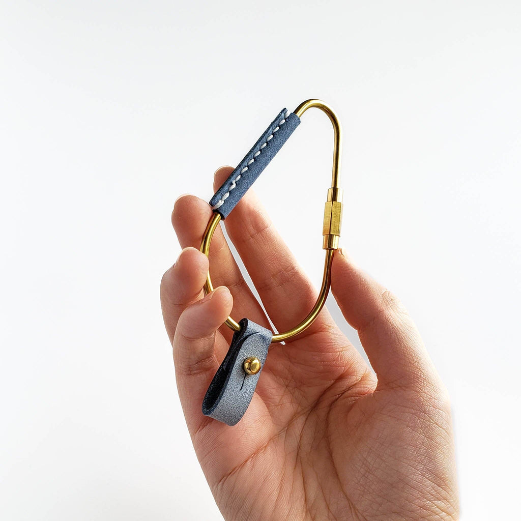Brass Key Carabiner - “Pear"
