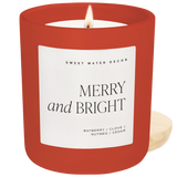 *NEW* Merry and Bright 15 oz Soy Candle - Christmas Decor