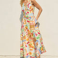 Sweetest Thing Poplin Shirred Waist Midi Dress