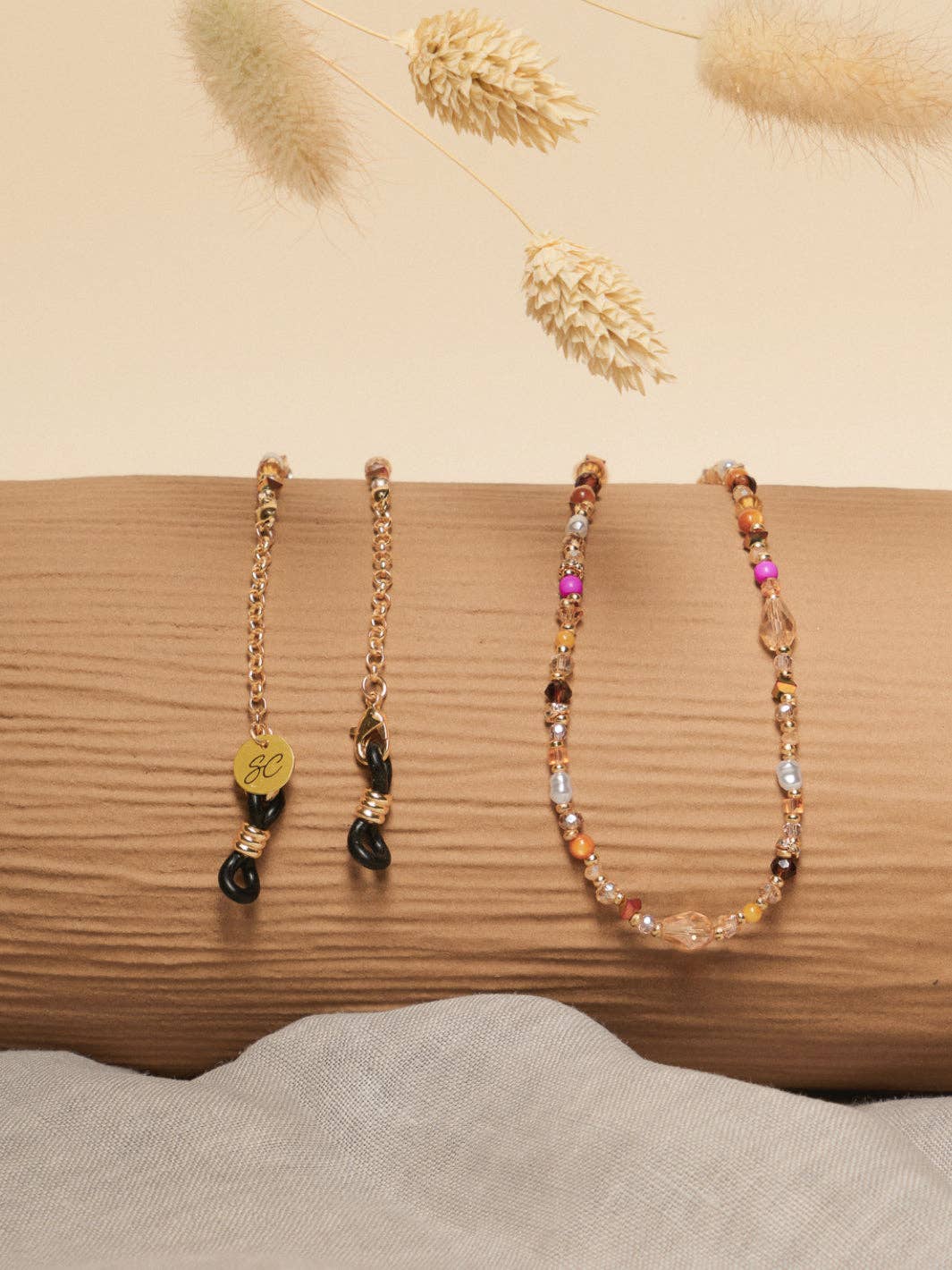 Stella Pink | Glasses Chain
