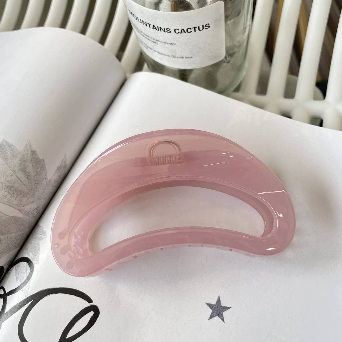 Thick Hair Claw - Elegant INS Style Shark Clip_CWAHA2163
