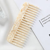 Acrylic Square Mini Portable Hair Combs