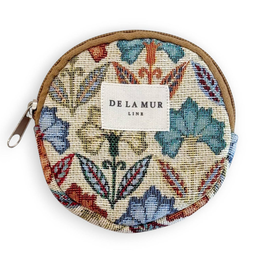 Round Coin Purse Flora