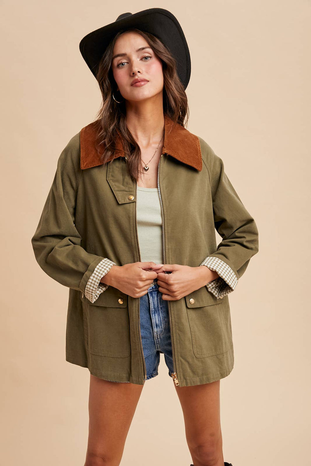 Corduroy Cotton Chore Jacket