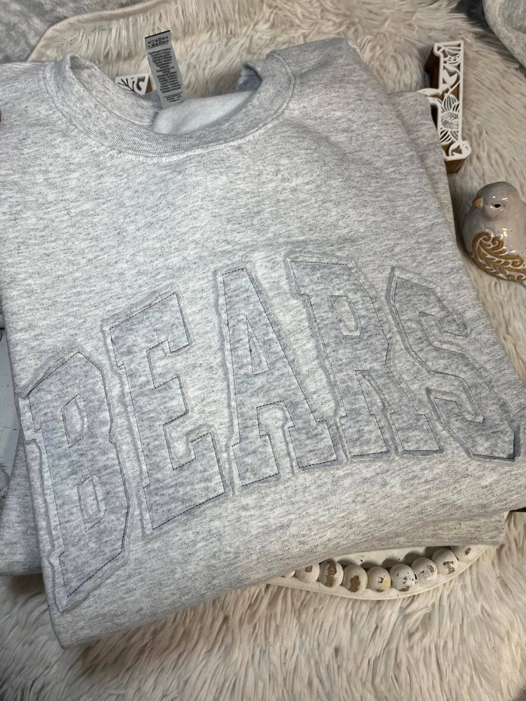 NEW Colors! Custom Raggy Sweatshirt, Popular tone on tone