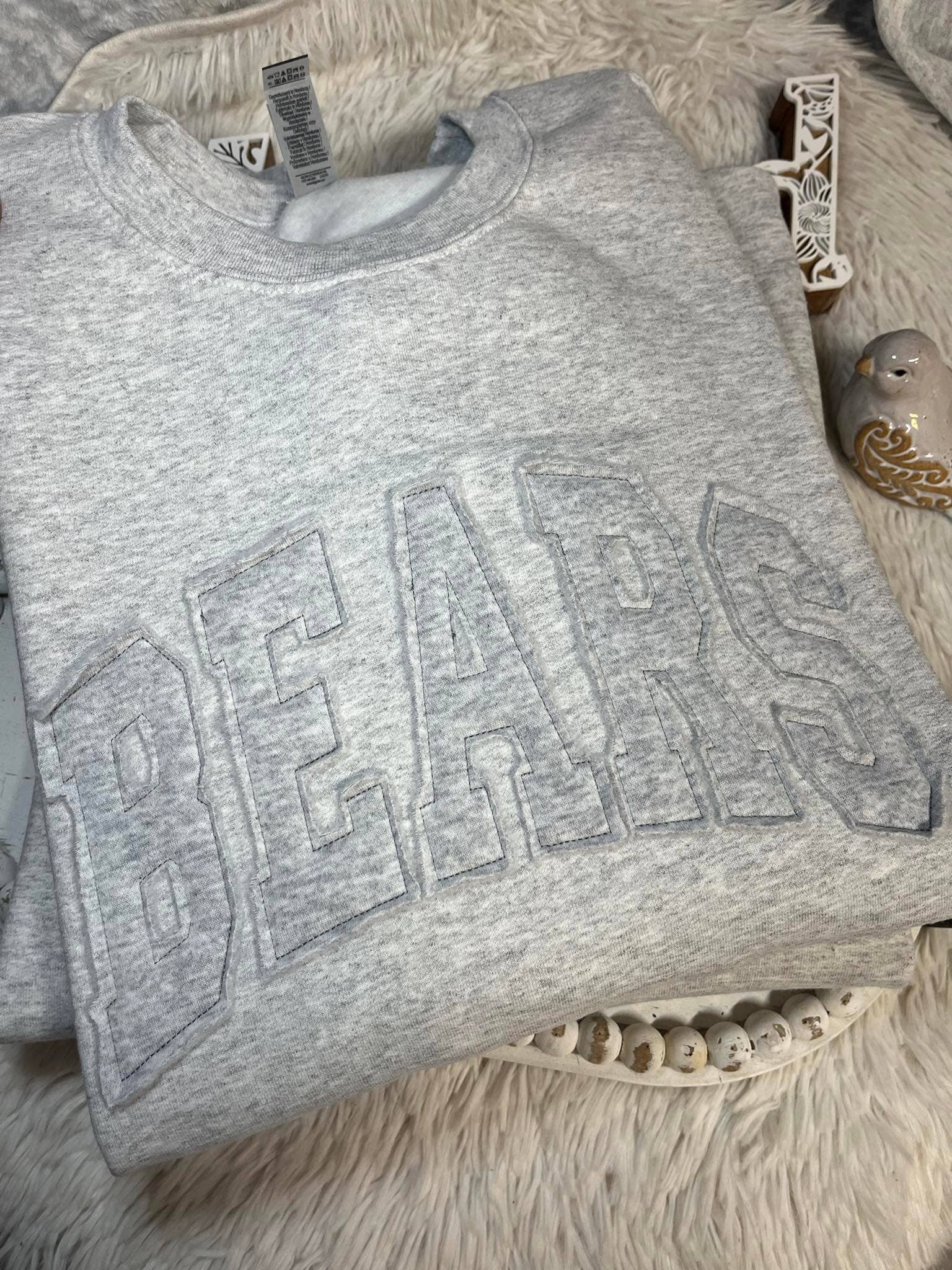 NEW Colors! Custom Raggy Sweatshirt, Popular tone on tone