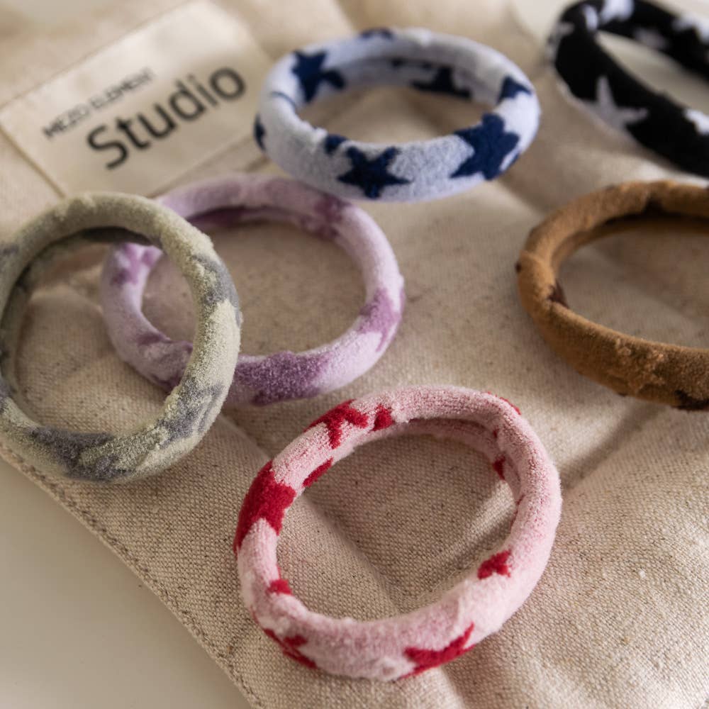 Star Seamless Hair Ties (Set of 6)