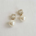 Chic Vintage Pearl Drop Earrings