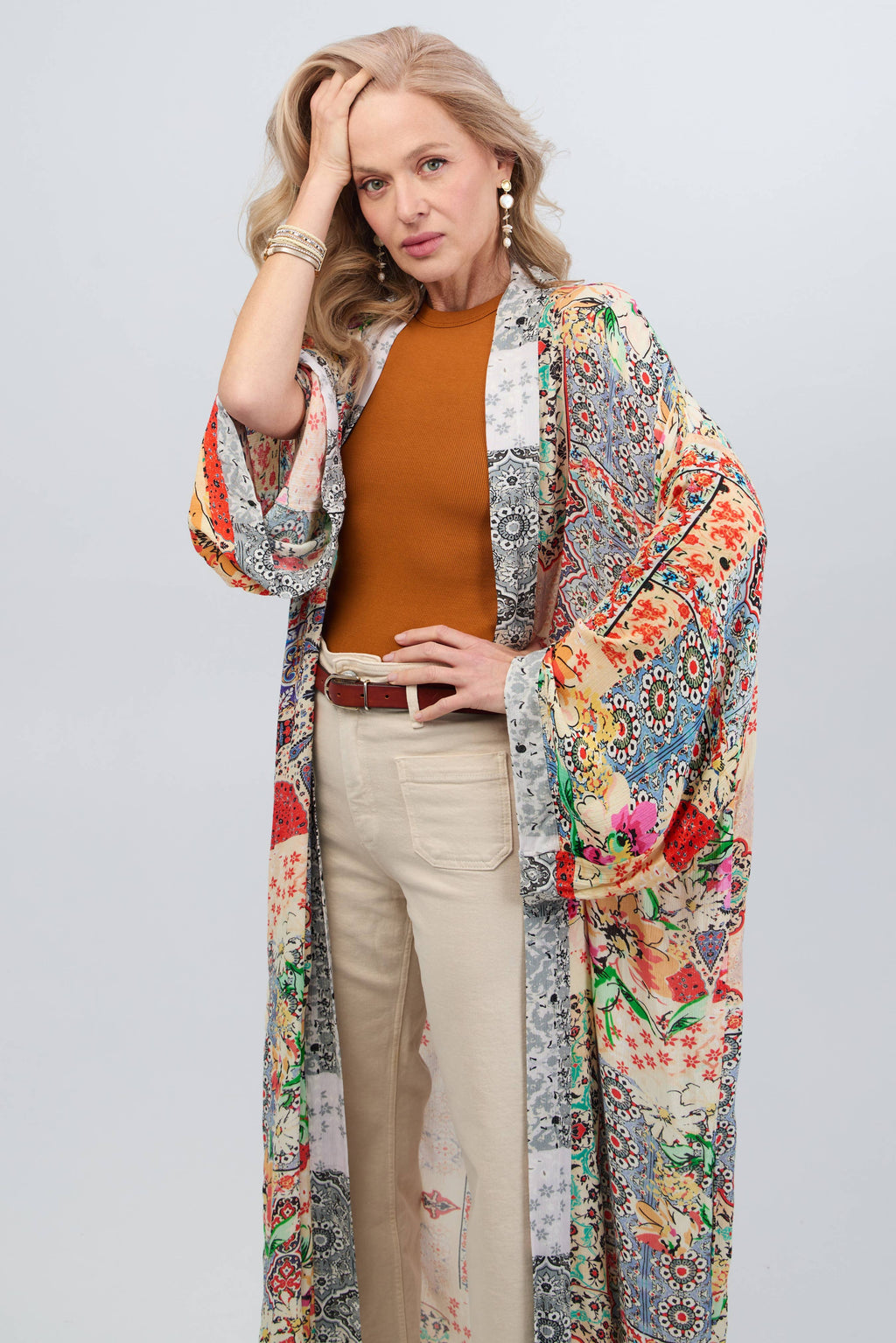 Tessa Floral Kimono Duster