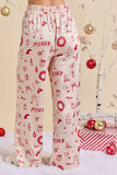 Christmas Print Pajama Set
