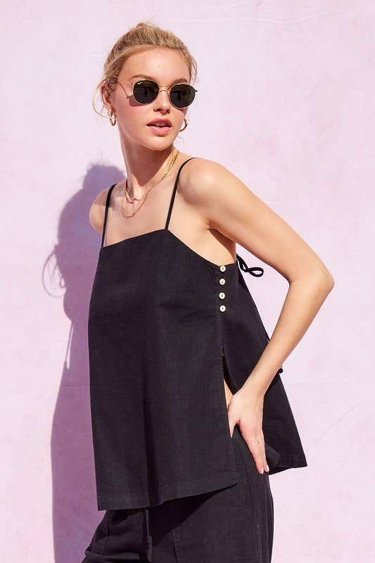 Black Linen Pants