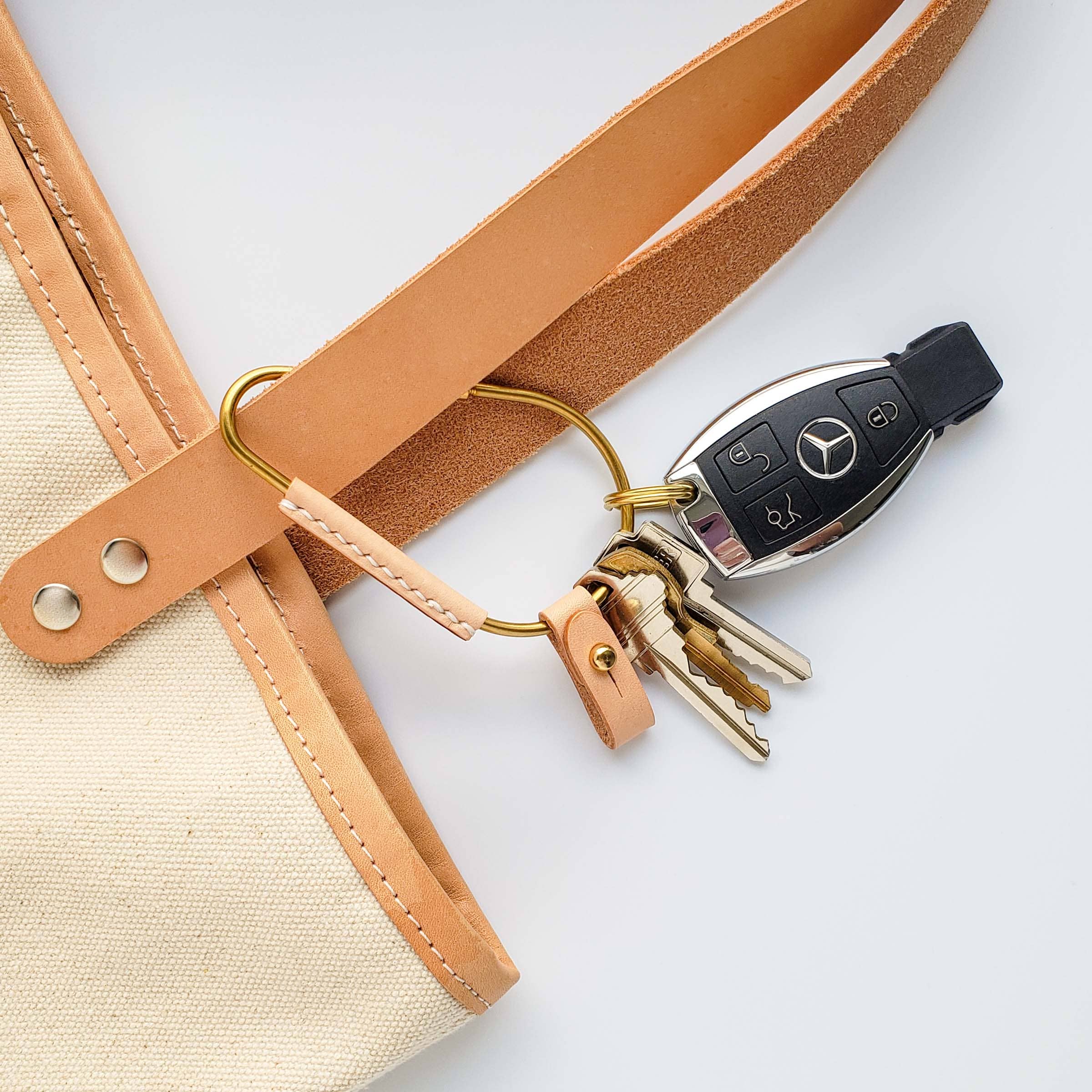 Brass Key Carabiner - “Pear"