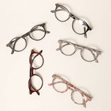 Unisex Camo Pattern Round Reading Glasses