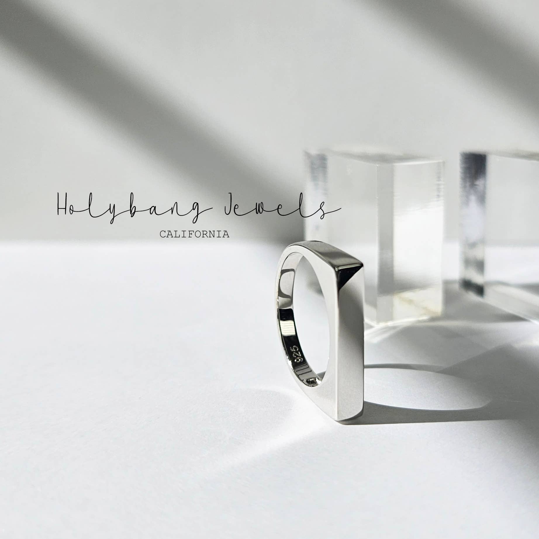 BAR SIGNET RING