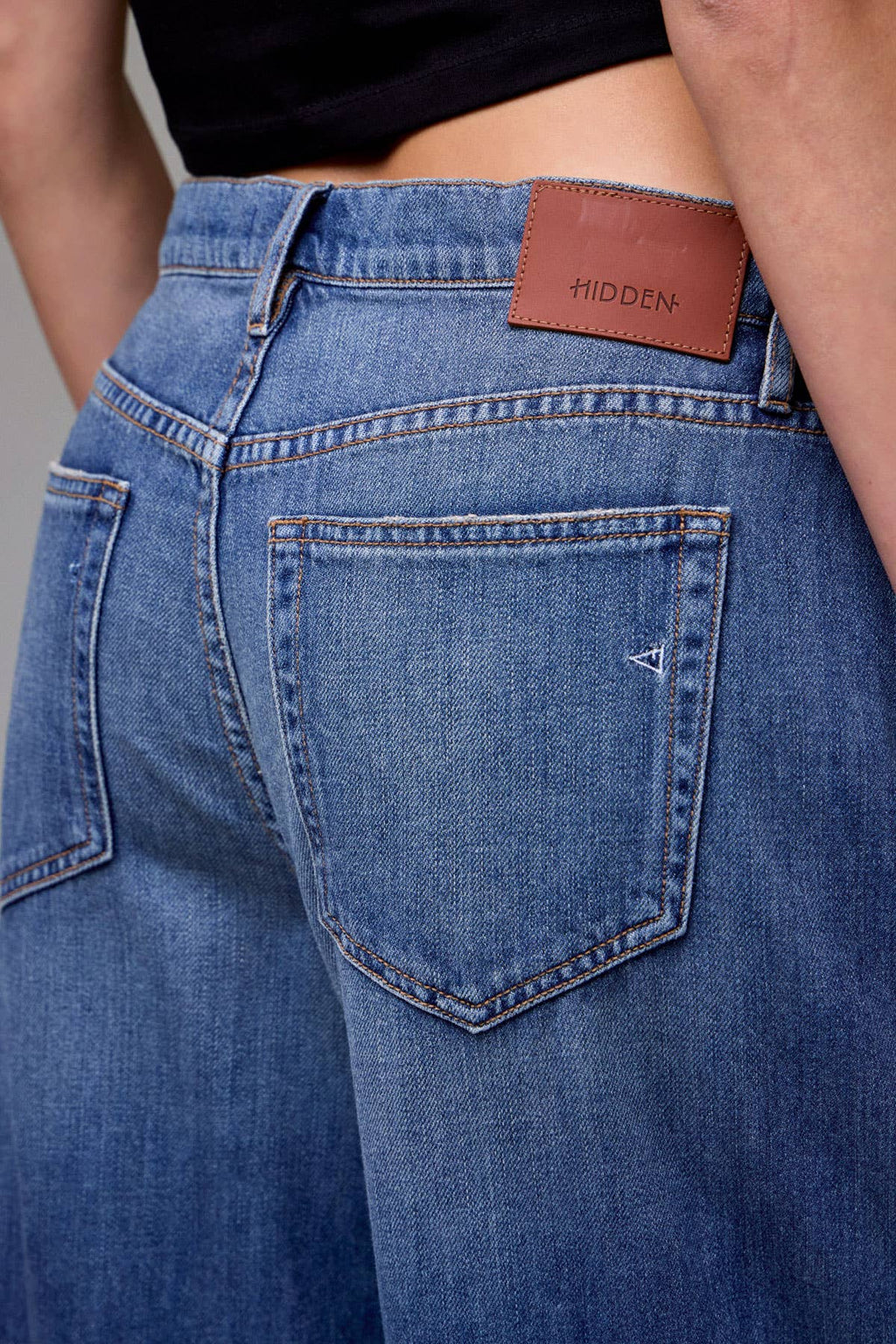 Medium Vintage Classic Patch Oversized Baggy Jean