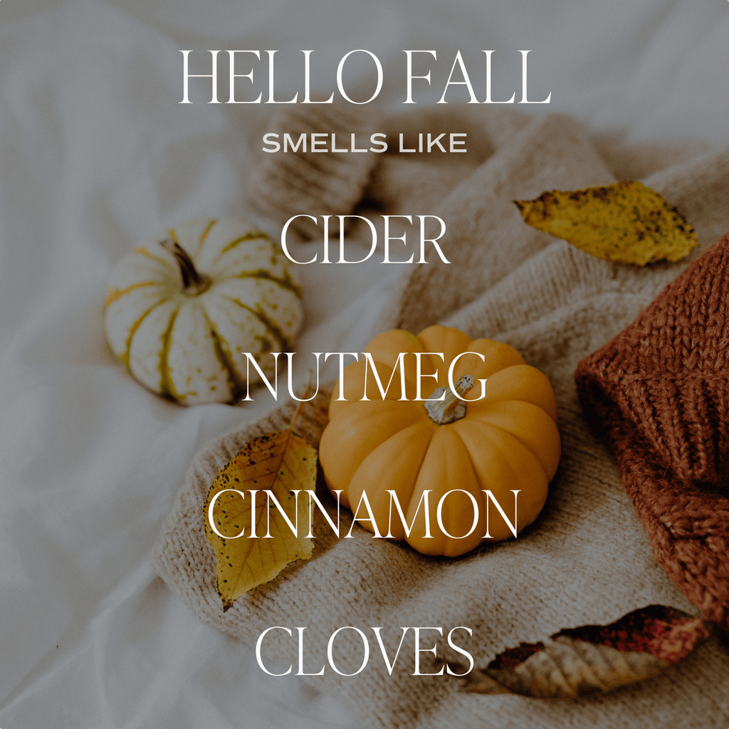 *NEW* Hello Fall 15 oz Candle, Matte Jar - CLEARANCE