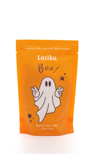 Halloween - Boo Ghost Fizzing Bath Soak - Pumpkin
