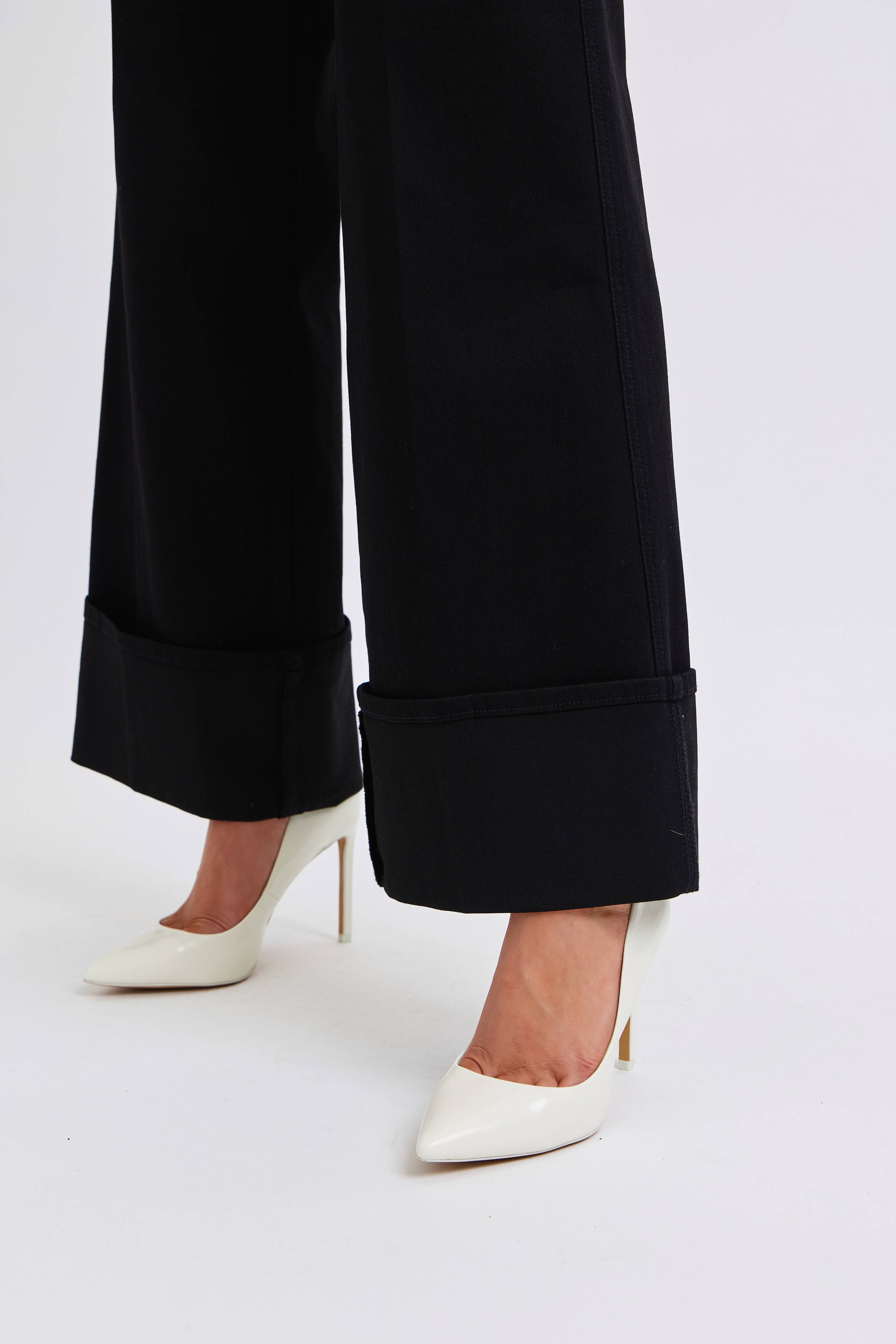 HW Retro Wide Leg w/ Cuff